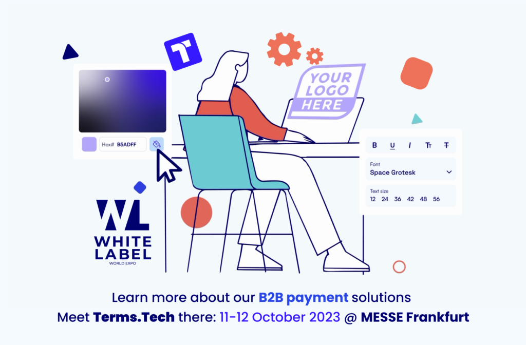 White Label World Expo includes thousands of white label and private label goods suppliers and manufacturers. Learn about Terms.Tech's B2B payment service.